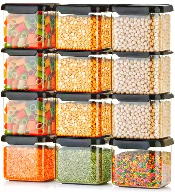 Womens 1st Choice Unbreakable AirTight Modular Kitchen Plastic Storage(Bottle)Containers Combo Set  - 550 ml