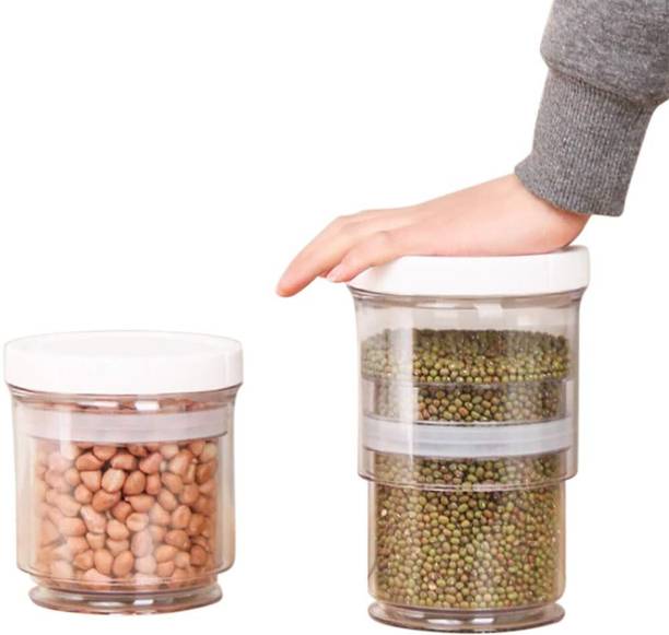 KT Mart Plastic Cookie Jar  - 940 ml
