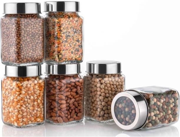 shree labh mart Glass Grocery Container  - 300 ml