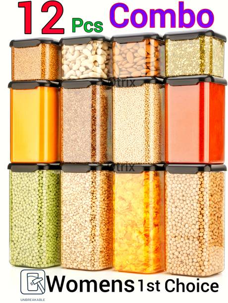 Womens 1st Choice Plastic Grocery Container  - 500 ml, 1100 ml, 1500 ml