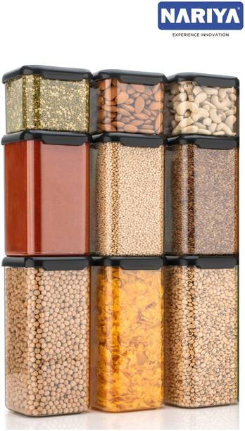 nariya Plastic Grocery Container  - 1500 ml, 1100 ml, 500 ml