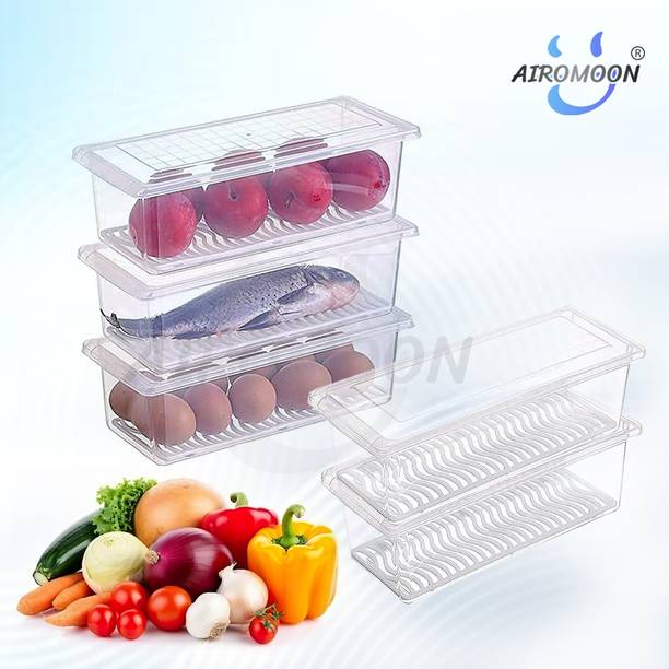 AIROMOON Plastic Fridge Container  - 1500 ml