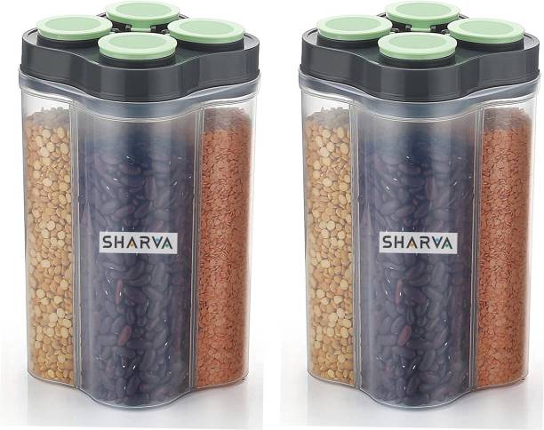 SHARVA Plastic Grocery Container  - 2500 ml