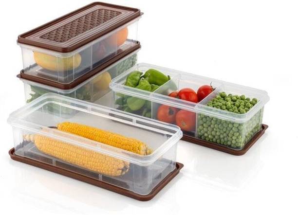 AK10ZONE Plastic Fridge Container  - 1600 ml