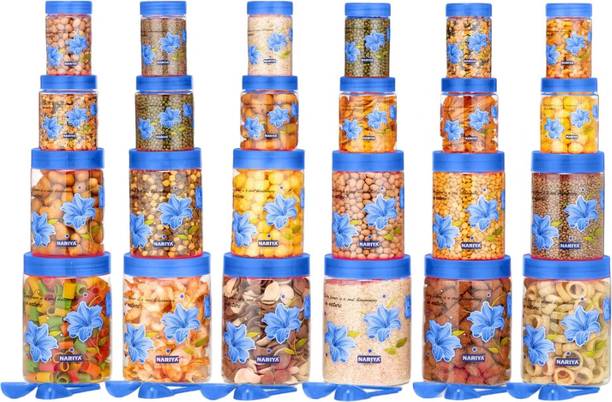 NARIYA Plastic Grocery Container  - 1200 ml, 650 ml, 350 ml, 250 ml