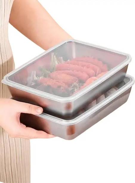 SANCORP Stainless Steel Fridge Container - 1.5 L
