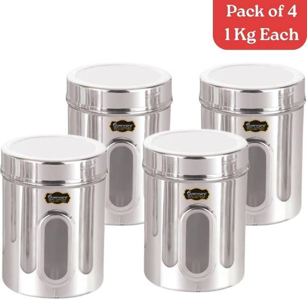 SOMWARE Stainless Steel Utility Container - 1 kg