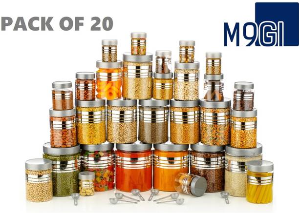 M9Gi Plastic Grocery Container  - 1200 ml, 650 ml, 350 ml, 250 ml