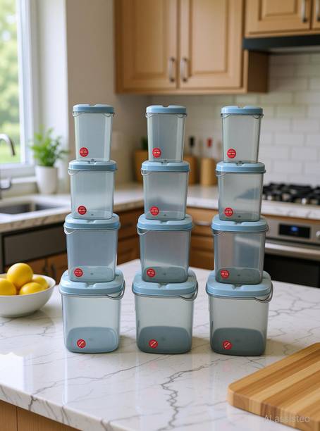 Antic Plastic Grocery Container  - 500 ml, 750 ml, 1000 ml, 1500 ml