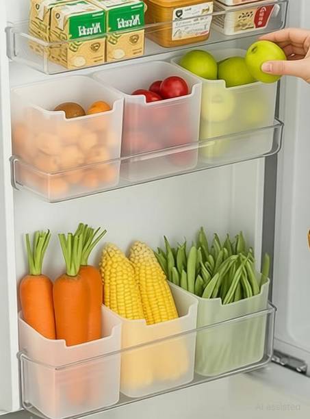 Alexa Plastic Fridge Container  - 1200 ml