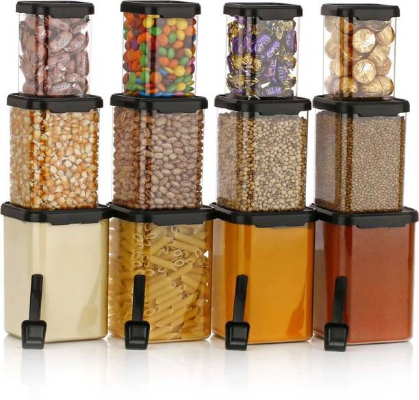 METGUNZ Plastic Grocery Container - 900 ml, 650 ml, 350 ml