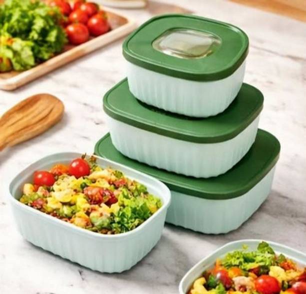 Divyam Plastic Fridge Container  - 600 ml, 1000 ml, 1600 ml