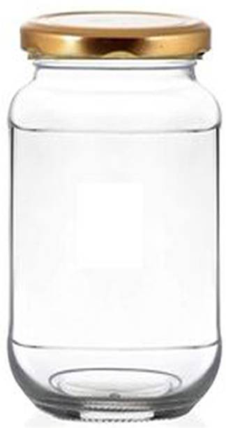 JIGSHTIAL Big Glass Storage Jar for Pickle Dried Masala (1000 ml, 1)  - 1000 ml