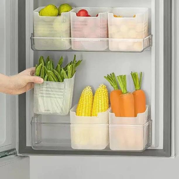 DDecora Fridge Storage Multipurpose Containers- Side Door Organizer for fridge & Kitchen  - 1000 ml