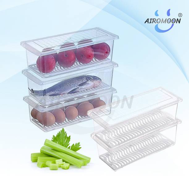 AIROMOON Plastic Fridge Container  - 1500 ml
