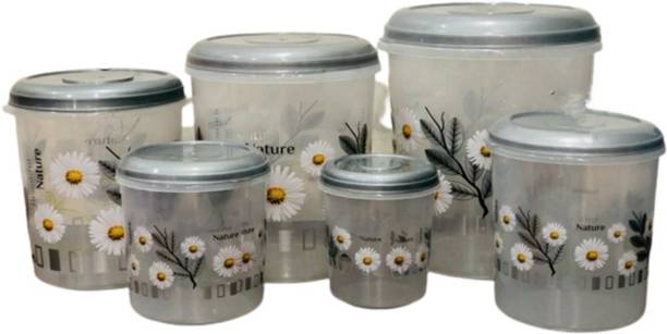 Veksin Plastic Grocery Container  - 1000 ml, 2000 ml, 3000 ml, 6000 ml, 8000 ml, 12000 ml