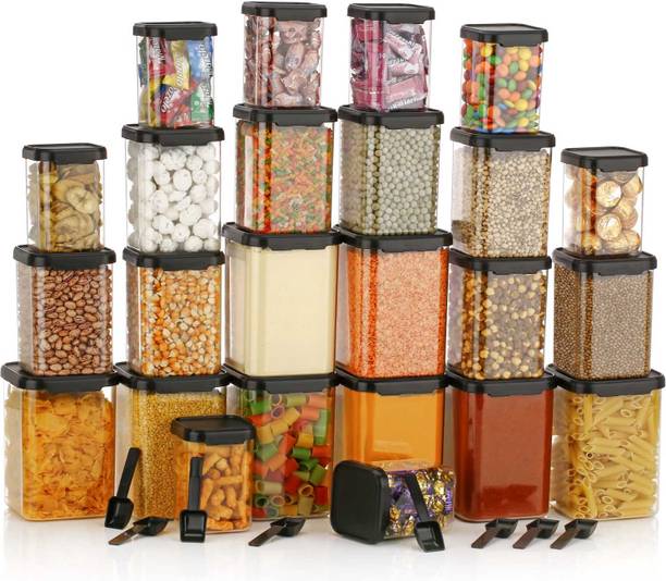 Sentricus Plastic Grocery Container  - 1400 ml, 950 ml, 650 ml, 350 ml