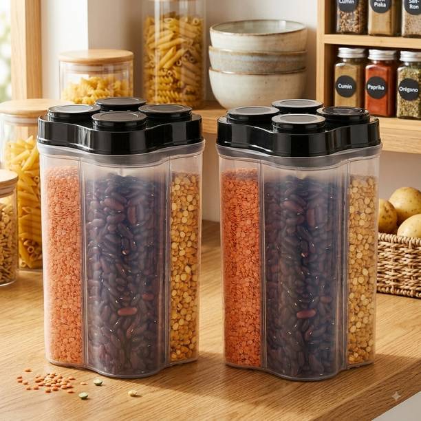 ASMITA Plastic Grocery Container  - 2500 ml