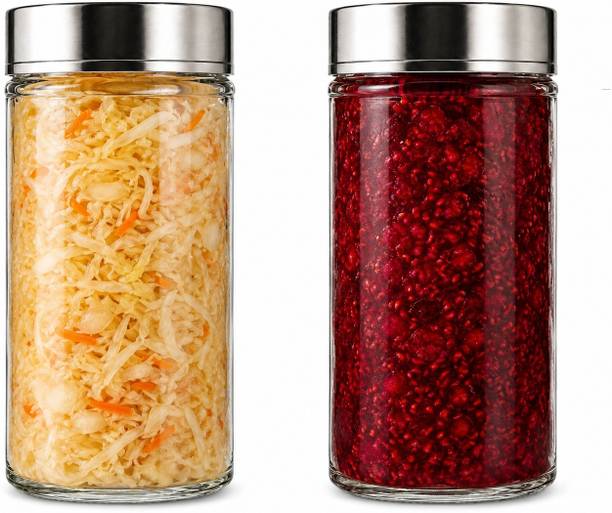 CLEVER KITCHEN Glass Grocery Container  - 400 ml