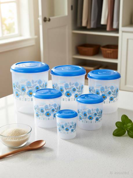 Veksin Plastic Grocery Container  - 1000 ml, 2000 ml, 3000 ml, 6000 ml, 8000 ml, 12000 ml