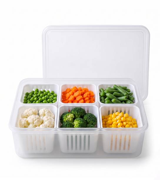 Ekara Plastic Fridge Container  - 2200 ml