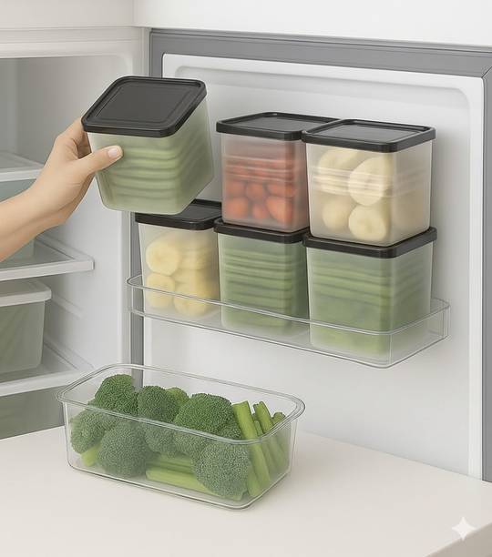SCONERY Plastic Grocery Container  - 1200 ml