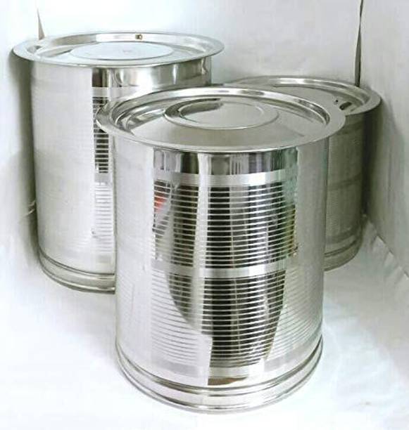 AR Enterprise Stainless Steel Grocery Container  - 15 kg, 25 kg, 30 kg