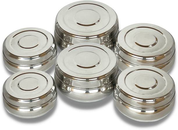 CALOPE Steel Utility Container - 750 ml, 550 ml, 350 m...