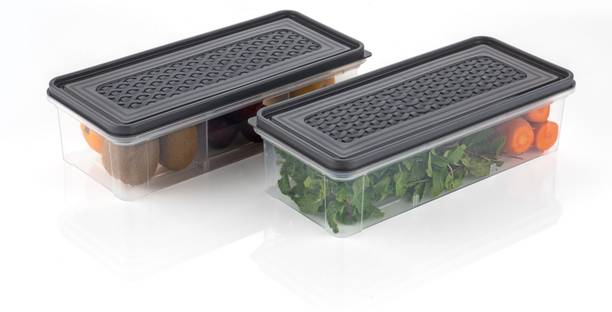 SKYHEART Plastic Fridge Container  - 2000 ml