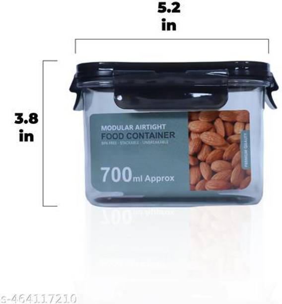 Modular Plastic Grocery Container  - 700 ml