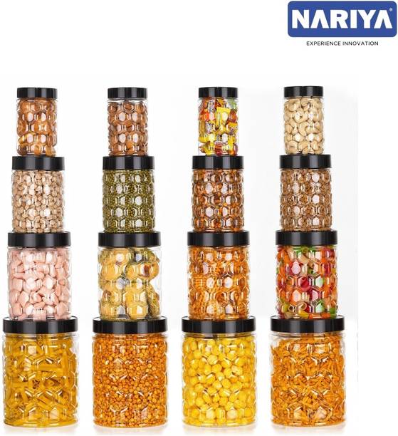 nariya Plastic Grocery Container  - 1200 ml, 650 ml, 350 ml, 250 ml