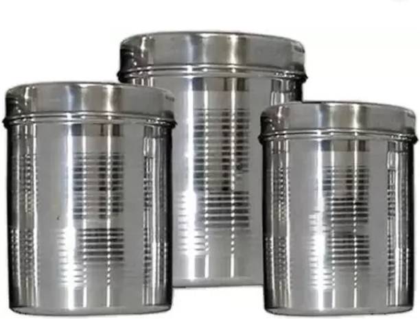 Tactware Stainless Steel Grocery Container  - 750 ml, 1000 ml, 1250 ml