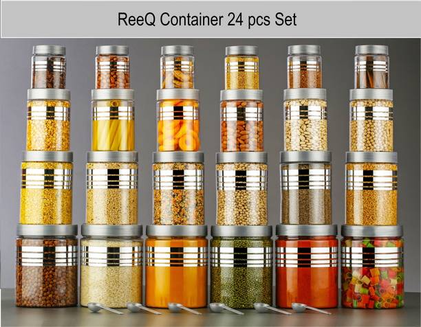 ReeQ Plastic Grocery Container  - 1200 ml, 650 ml, 350 ml, 250 ml