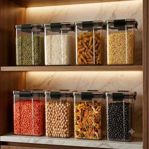 ORVYNLIVING Plastic Grocery Container  - 1200 ml