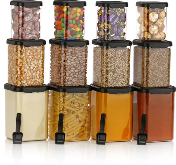Snowberry Plastic Grocery Container  - 950 ml, 650 ml, 350 ml