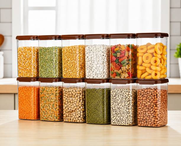 kitchkart Plastic Grocery Container - 1200 ml