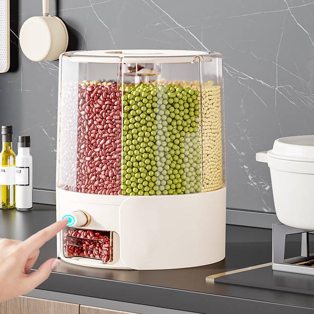 Zroof Polypropylene Cereal Dispenser  - 5 kg