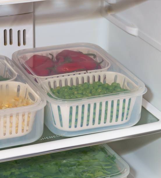 prayati Plastic Fridge Container  - 2500 ml