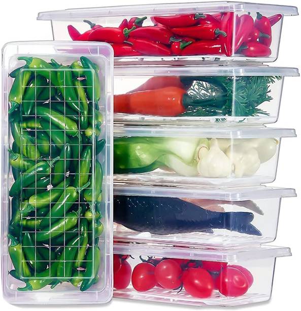 NORVIUM Plastic Fridge Container  - 1500 ml