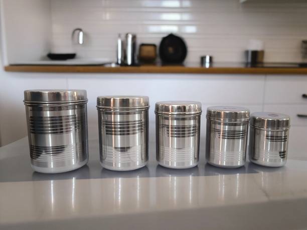 Tactware Steel Grocery Container  - 250 ml, 400 ml, 500 ml, 750 ml, 1000 ml