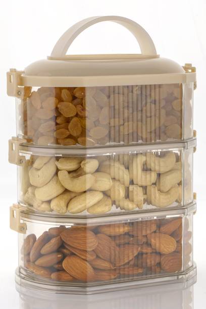 FEEDNIX Plastic Grocery Container  - 1200 ml