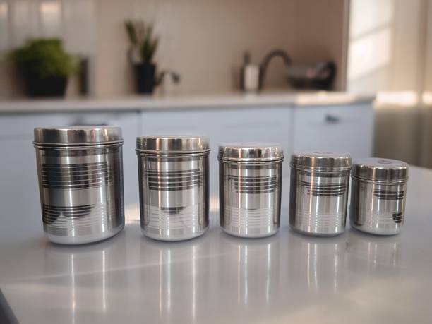 Tactware Steel Grocery Container  - 250 ml, 400 ml, 500 ml, 750 ml, 1000 ml