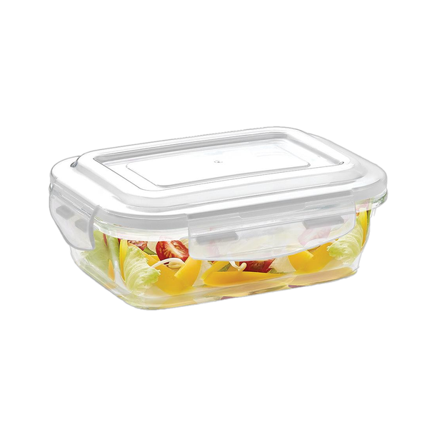 Borosil Glass Grocery Container - 640 Ml