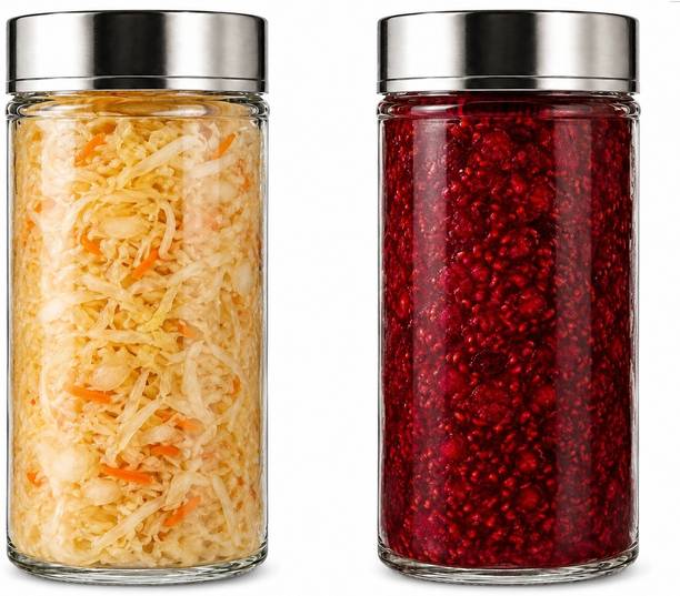 b7 Creations Glass Grocery Container  - 400 ml