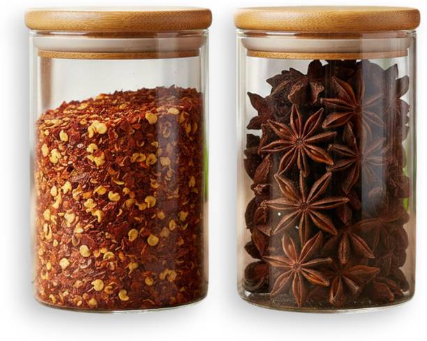Stacpro Glass Tea Coffee & Sugar Container  - 220 ml