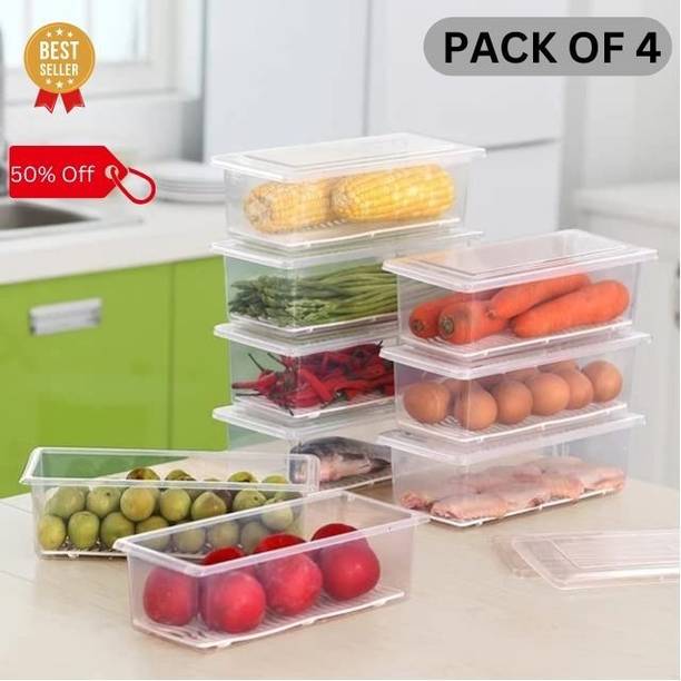 ReeQ Plastic Fridge Container  - 1500 ml