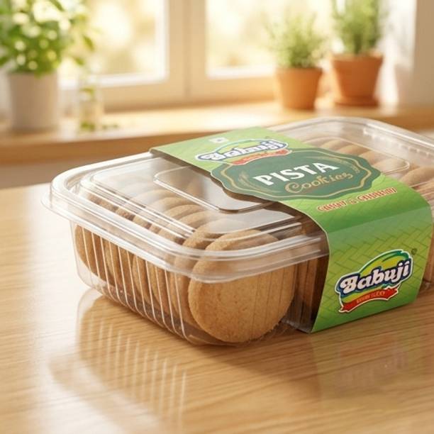 Babuji Royal Pista Crunch Delight Cookies_PC5353 Cookies Biscuit