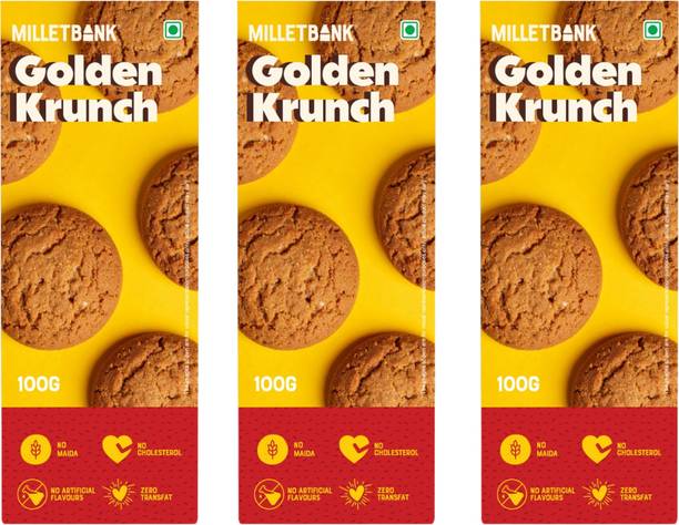 Millet Bank Golden Krunch Cookies Biscuit