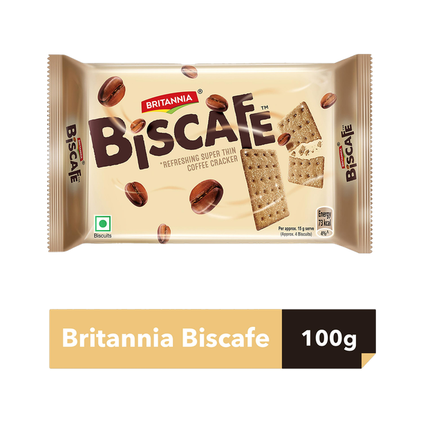 BRITANNIA Biscafe Super thin Coffee Cracker