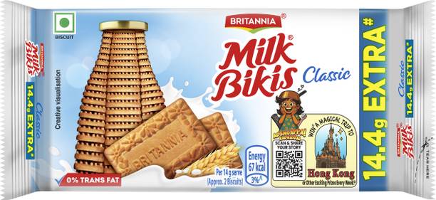 BRITANNIA Milk Bikis Plain Biscuit